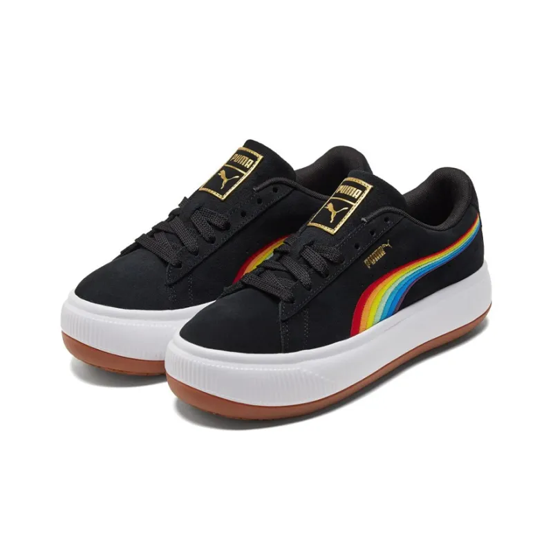 PUMA Suede Mayu 'Rainbow Black' Women's-2