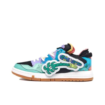 Steven Harrington x LiNing Wei Wu PRO Pro Durable Breathable Low Top Skateboard Shoes Multicolor