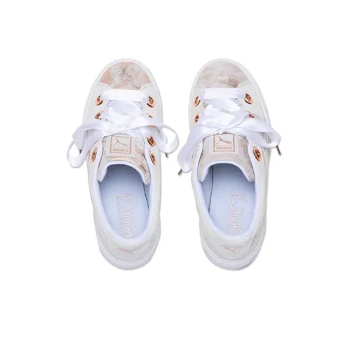 PUMA Platform Kiss Artica 'White Gold' Women's-2