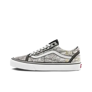 Old Skool Moca X Vans 'Frances Stark Maps'