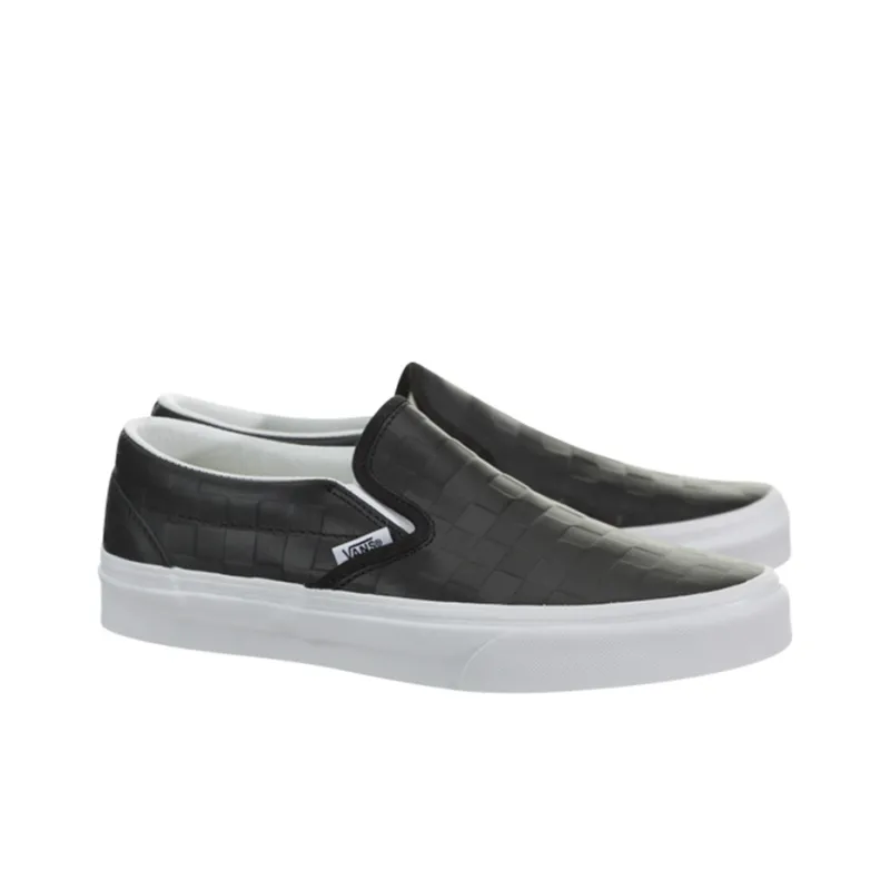 Vans Classic Slip On 'Black Checkerboard'-1