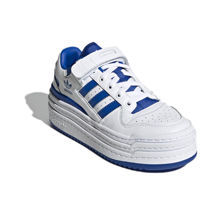 Adidas Originals Triple Platforum Low Blue Thread Women's US