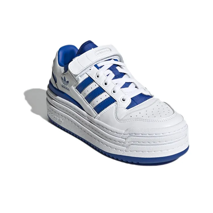 Adidas Triple Platforum Low Blue Thread Women's-2