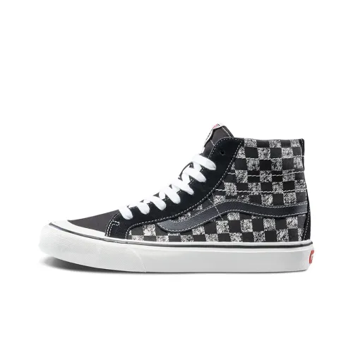 Vans SK8 Skateboard Shoes Unisex High-Top Black/White