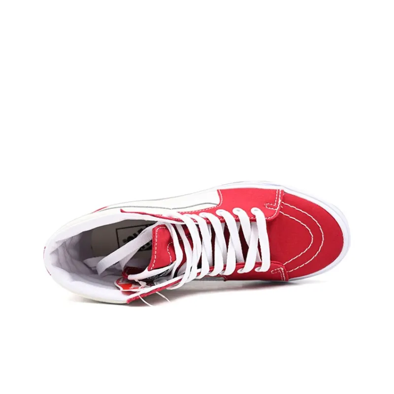 Vans SK8 HI CLASSIC SPORT Chili Pepp 'White Red'-3