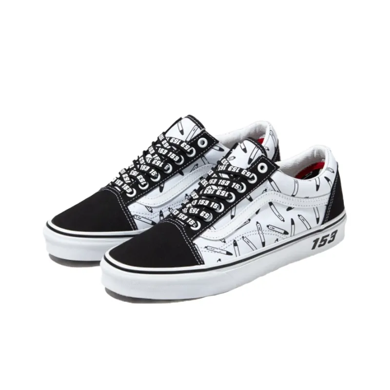 Vans Old Skool Pen 'Black White'-2