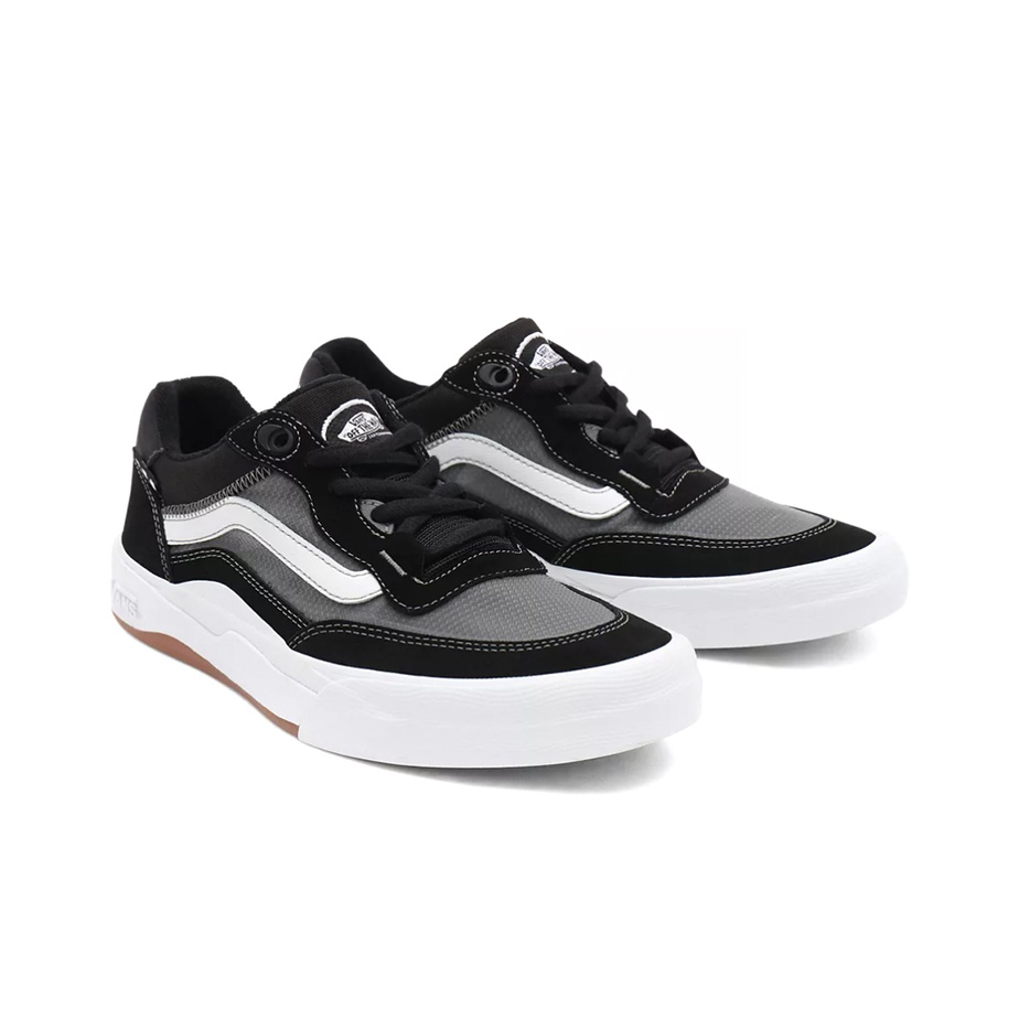 国内配送 VANS WAYVEE BLACK /WHITE Vans Wayvee Shoes - Black / White | Flatspot
