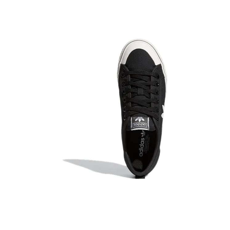 Adidas Nizza Platform Core Black White Women's-4