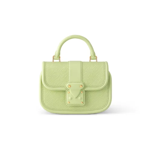 LOUIS VUITTON Epi Grain Cow Leather Shoulder Bag, Crossbody Bag, Handbag Women's Green