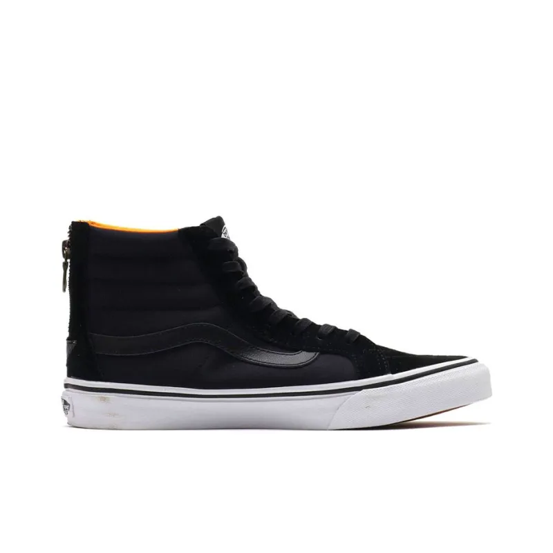 Vans SK8 HI Slim Zip 'Black White'-1