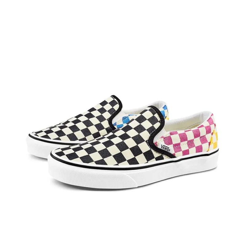 Slip On Classic Vans 'Glitter Check Multi' Women's-1