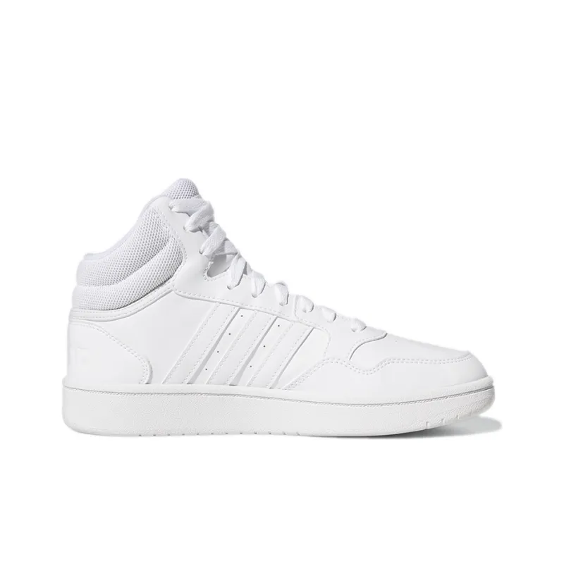 Adidas Hoops 3.0 Mid Classic Cloud White Dash Grey Women's-1