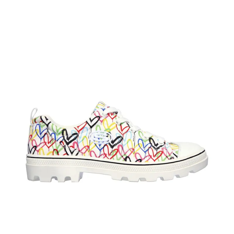 Skechers JGoldcrown X Roadies Hashtag Love 'White' Women's-1