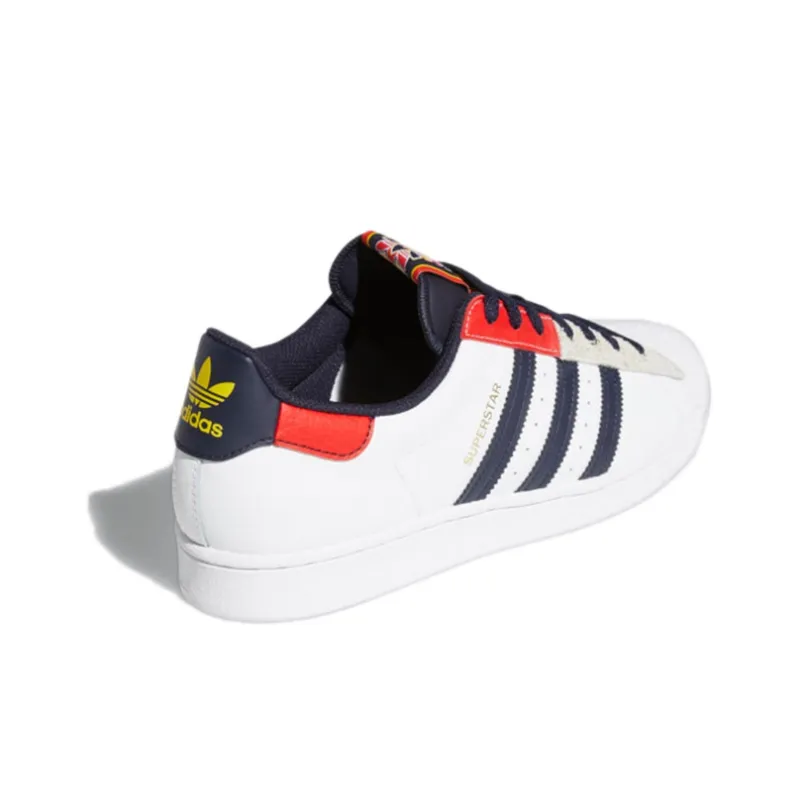 Adidas Superstar Legend Ink Red-3