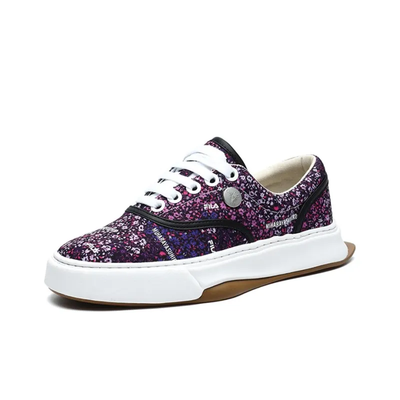 FILA FUSION Canvas Shoes 'Purple' Women's-1