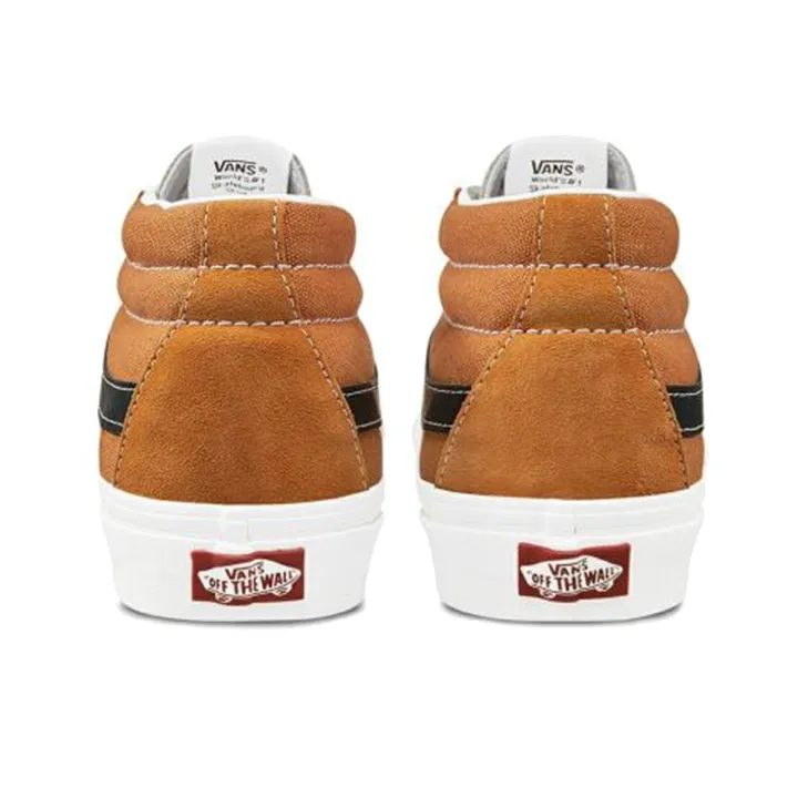 Vans Retro Sport Sk8 Mid Shoes Orange-4