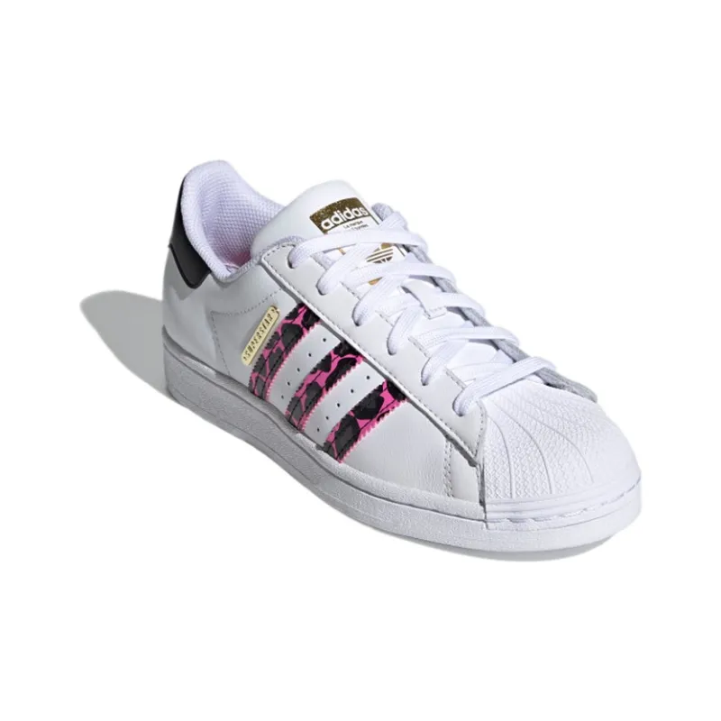 Adidas Originals Superstar 'White Black Gold' Women's-2