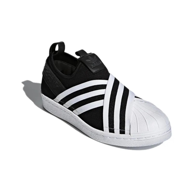 Superstar Women's Adidas Originals Slip On 'Core Black' Women's-2