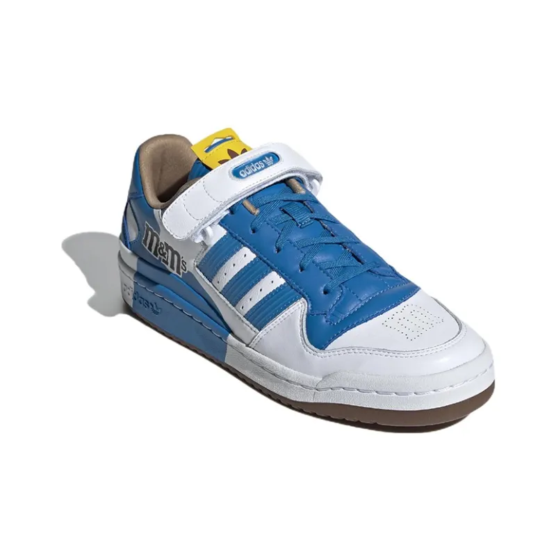 Adidas Forum Low M&M's Craft Blue Footwear White Eqt Yellow-2