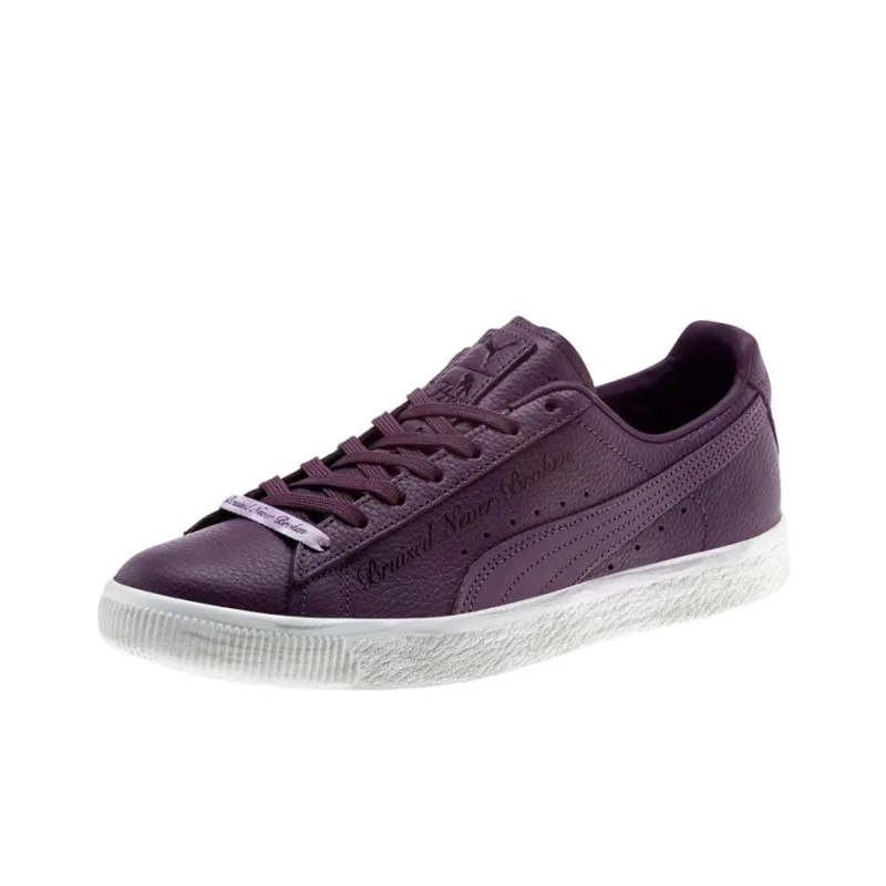PRPS x PUMA Clyde Anti-Slip Wear-Resistant Low-Top Skateboard Shoes Men's Purple-2