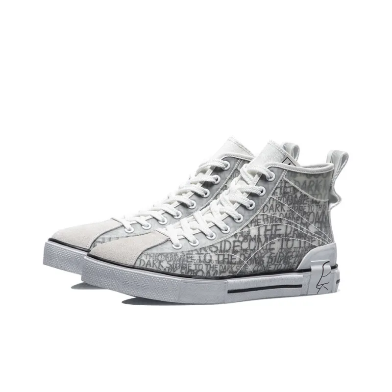 LINING Classic Canvas Hi X Star Wars 'Grey White' Women's-2