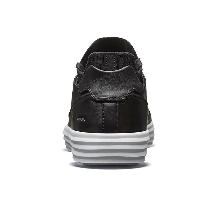 Skechers Shogun Skateboard Shoes Men Low-Top Black/White-3