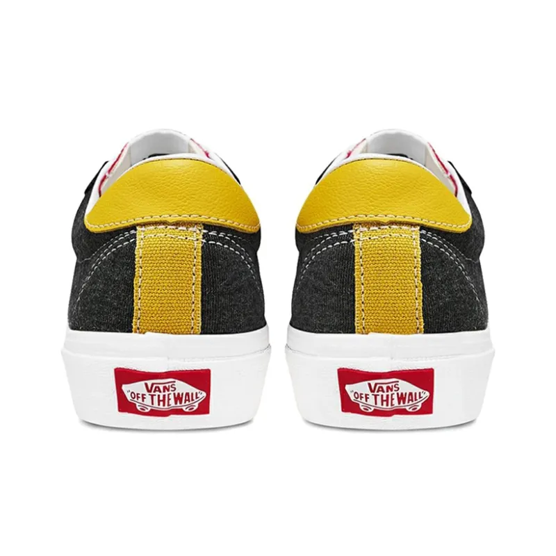Vans Sports Black Red Yellow-5