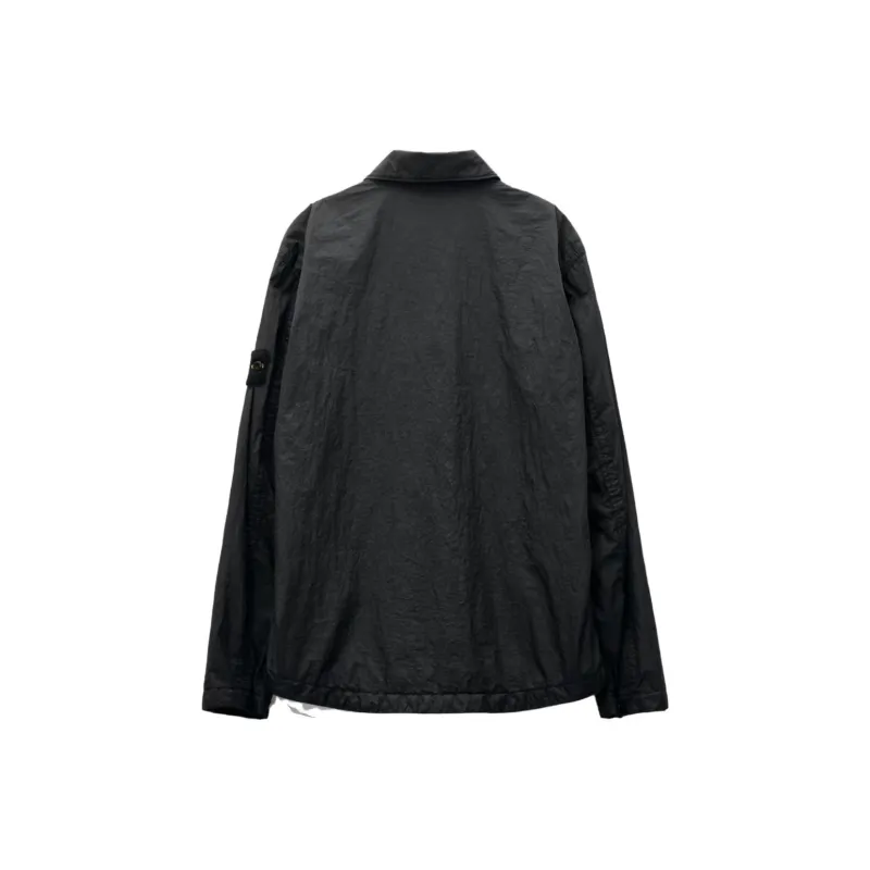 STONE ISLAND Jackets Men Black-1