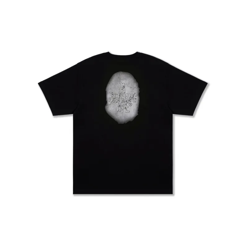 A BATHING APE Multi Logo Big Ape Head Relaxed Fit Tee-1