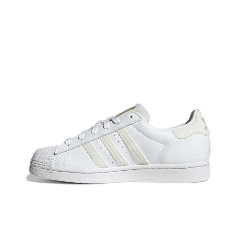 Adidas Originals Superstar Skate Shoes White Women's-0