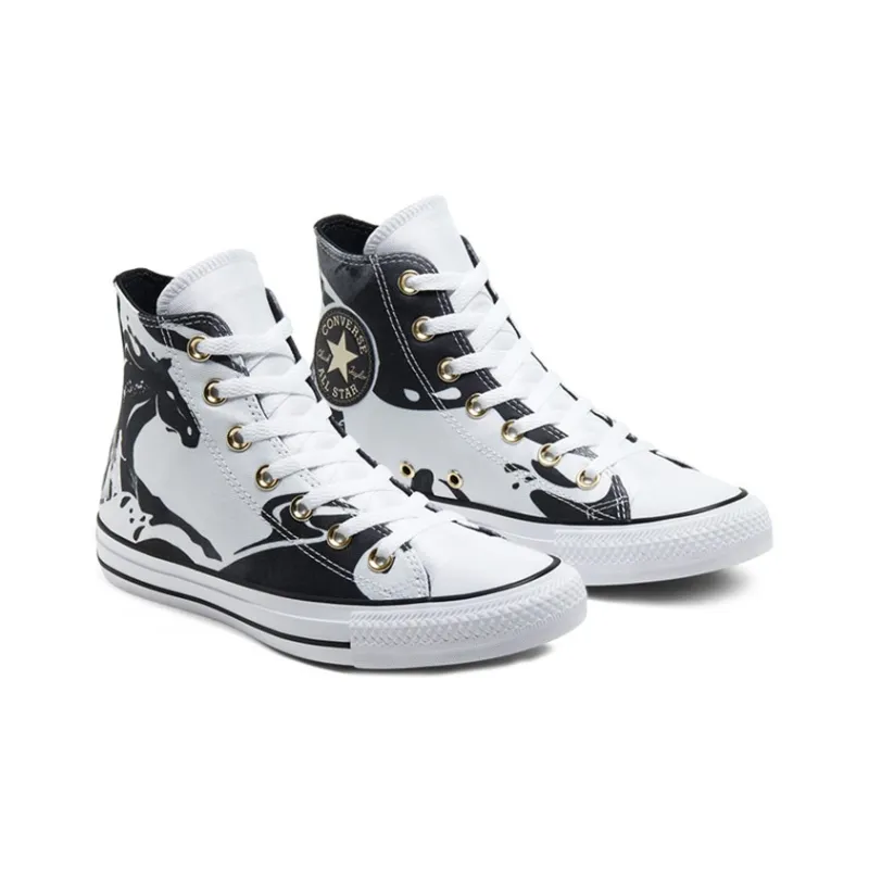 Converse Chuck Taylor All Star Hi Frozen 2 White Black-2