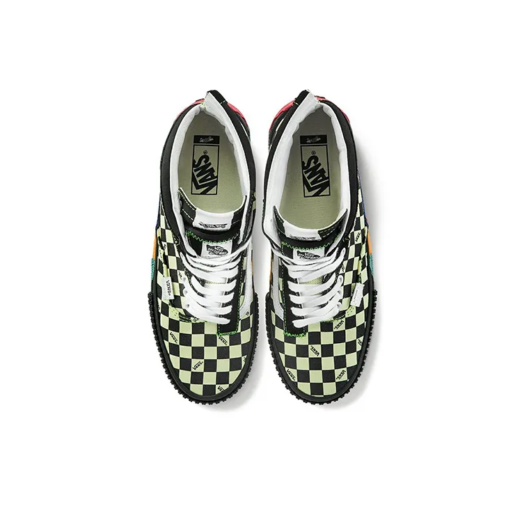 Vans Vault Cap Mash Hi Lx Checkerboard Multi-3