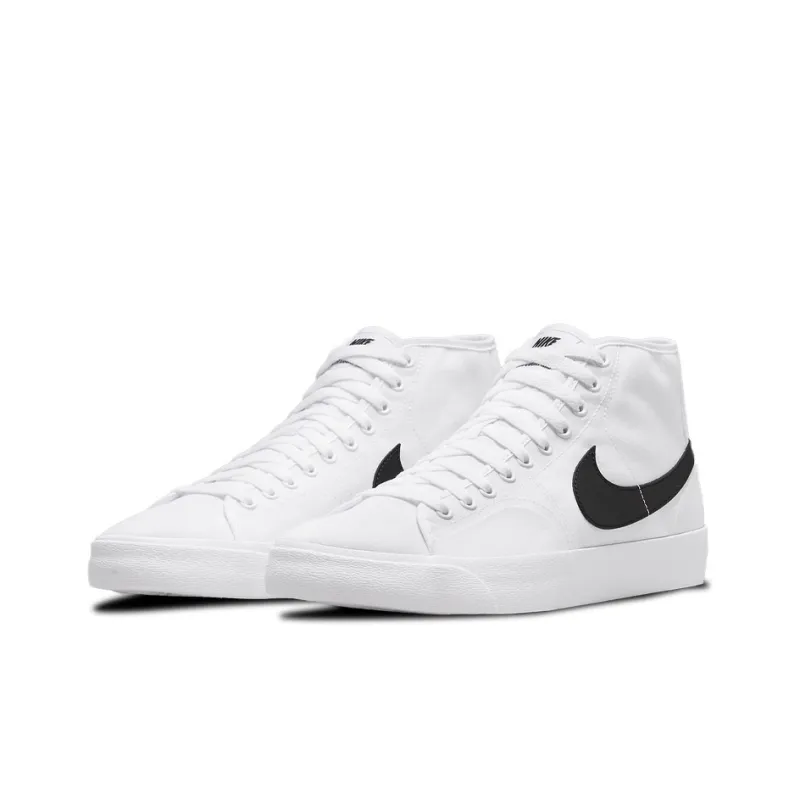Nike Blazer Court Mid Sb 'White Black'-1