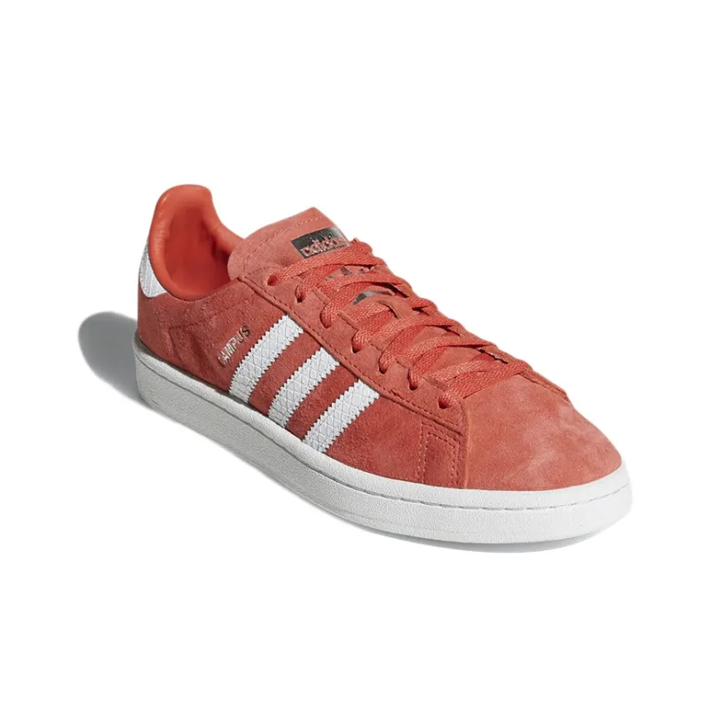 Adidas Originals CAMPUS 00s Non-slip Lightweight Low-Top Skateboard Shoes Women's Coral Orange-2