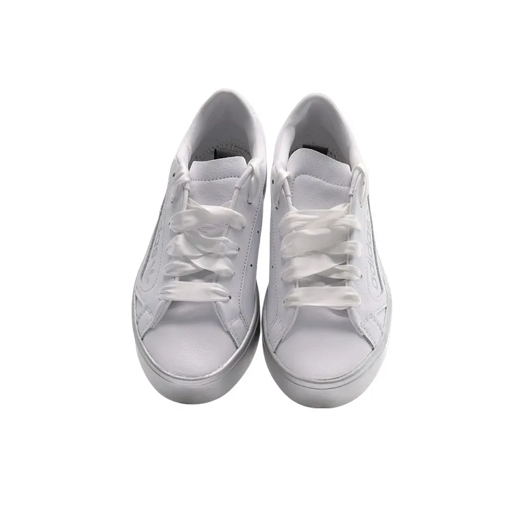 Adidas Sleek White Silver Metallic Women's-3