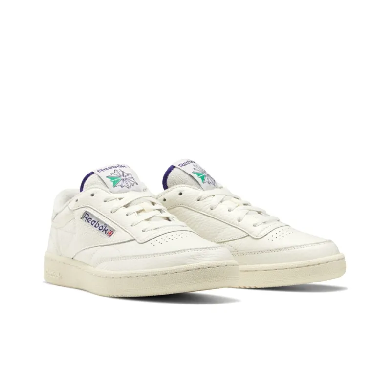 Reebok Club C 85 Chalk Bold Purple-2