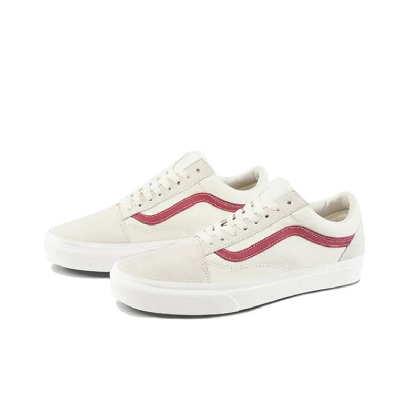 Vans Old Skool Cream Red-2