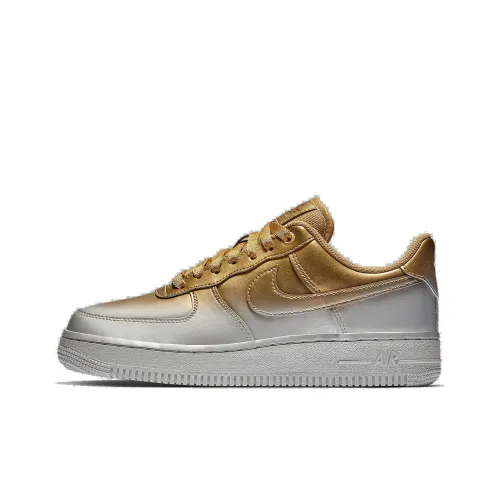 Nike Air Force 1 Low Gold Silver Women's