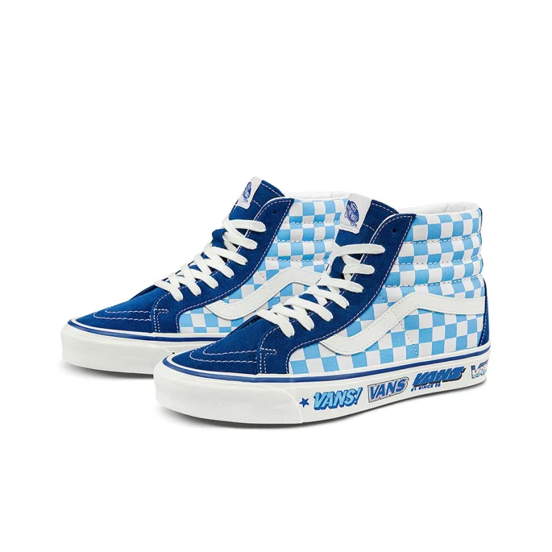 Vans Unisex Style 38 Sneakers Blue/White-1