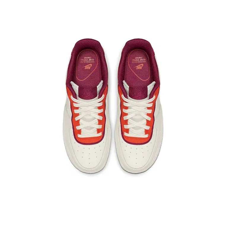 Nike Air Force 1 Low Se Sail Team Orange True Berry Women's-3