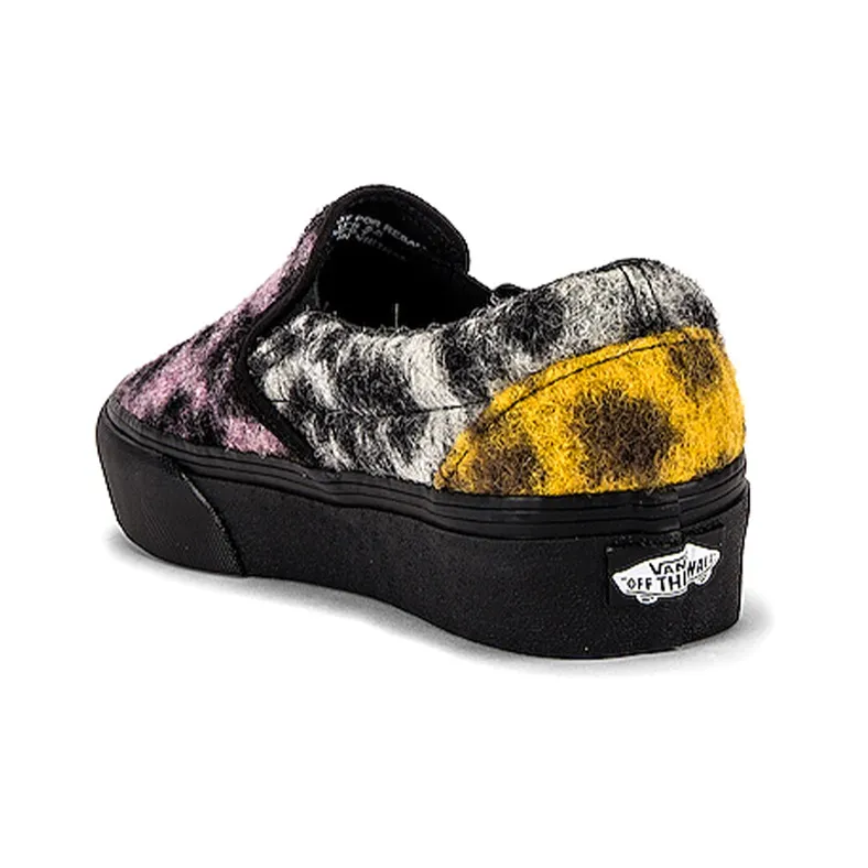 Vans Classic Slip On Platform 'Mix Leopard'-3