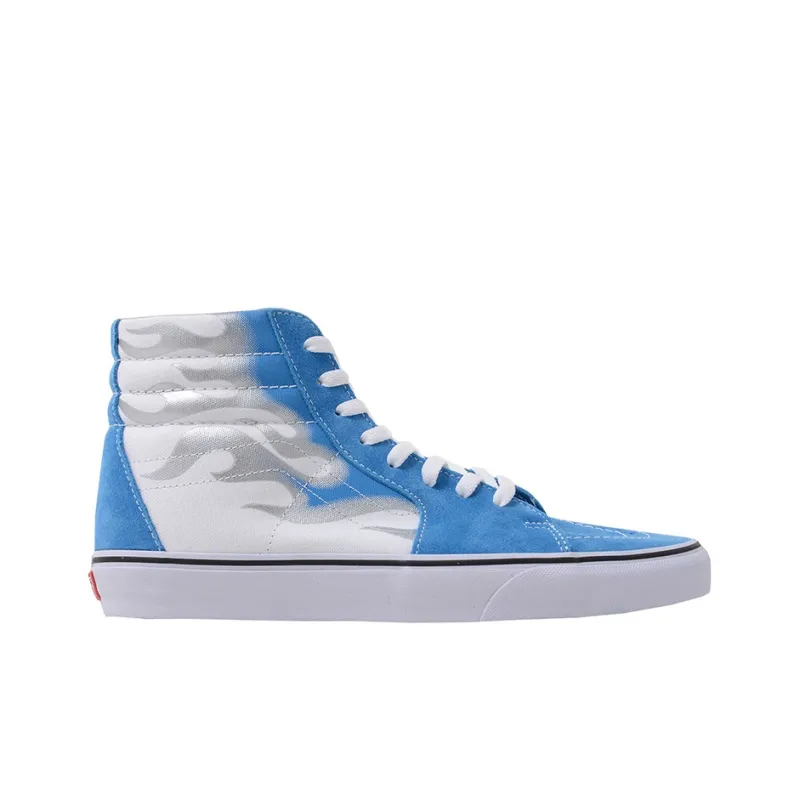 Vans SK8 HI Sky Blue 'Blue White'-1