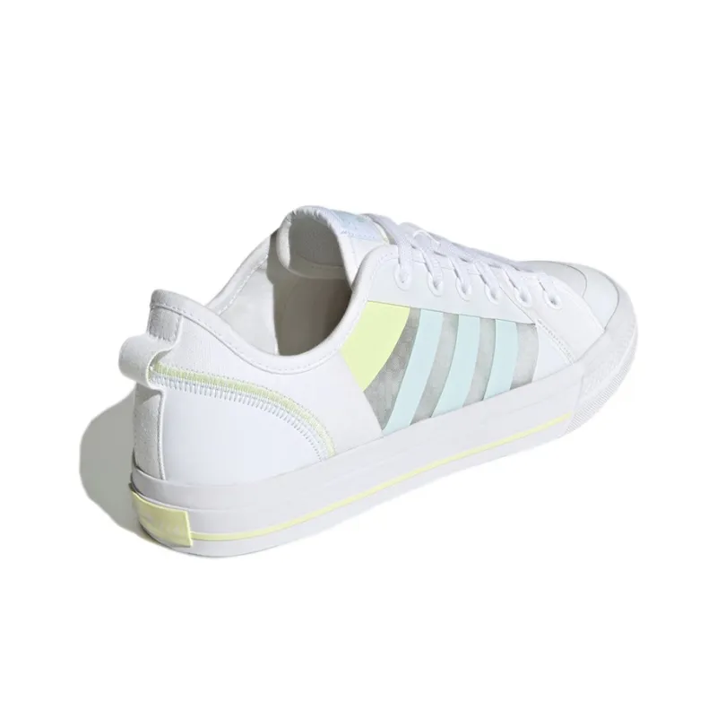 adidas originals Nizza White Halomin Yellow Tint Women's’s-3