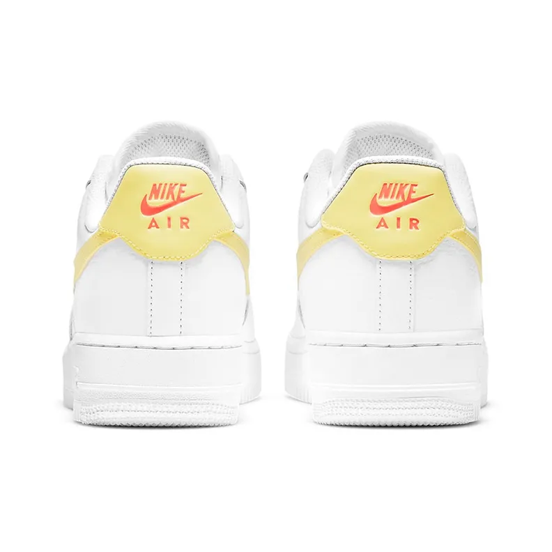 Nike Air Force 1 Low '07 White Citron Women's-4