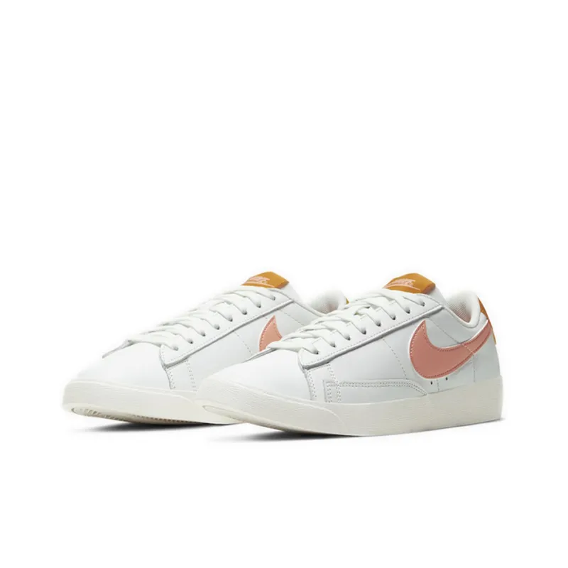 Nike Blazer Low Summit White Pink Quartz Women's-2