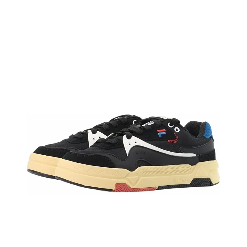 FILA FUSION Casual Skate Shoes 'Black Blue'-2
