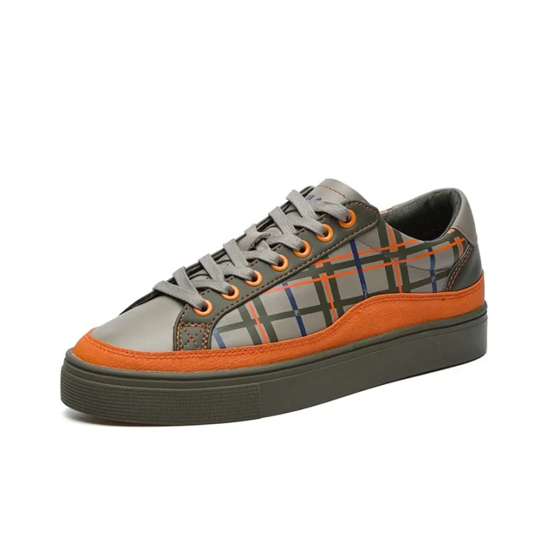 FILA Skate Shoes 'Gray Orange' Women's-1