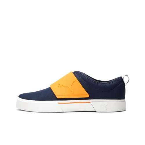 PUMA Men's El Rey 2 Skateboard Shoes Unisex Low-Top Blue/Orange