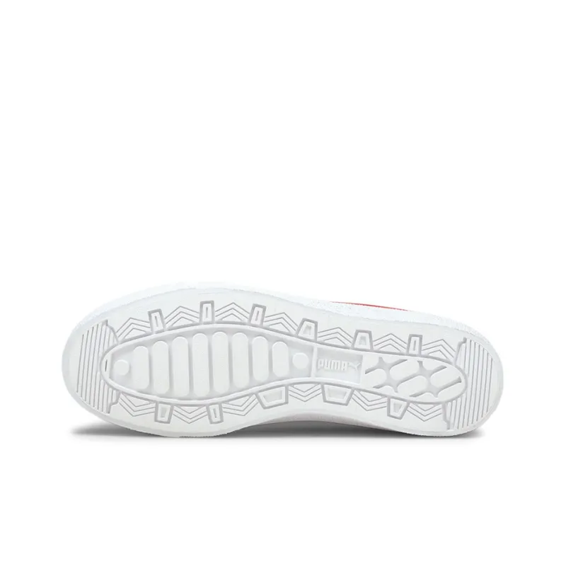 PUMA Oslo Vulc Cvs Casual Shoes White/Red-4