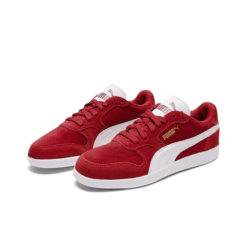 PUMA Icra Trainer Sd White/Red Low Casual Board Shoes-2